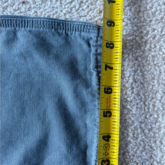 Vintage Distressed Faded Carhartt B160 Dark Moss Carpenter Pants 34x32 - Picture 8 of 9